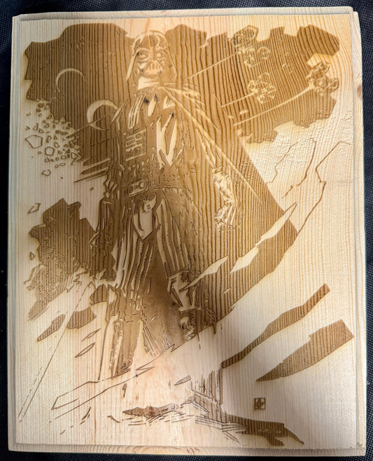 Darth Vader Menacing Plaque