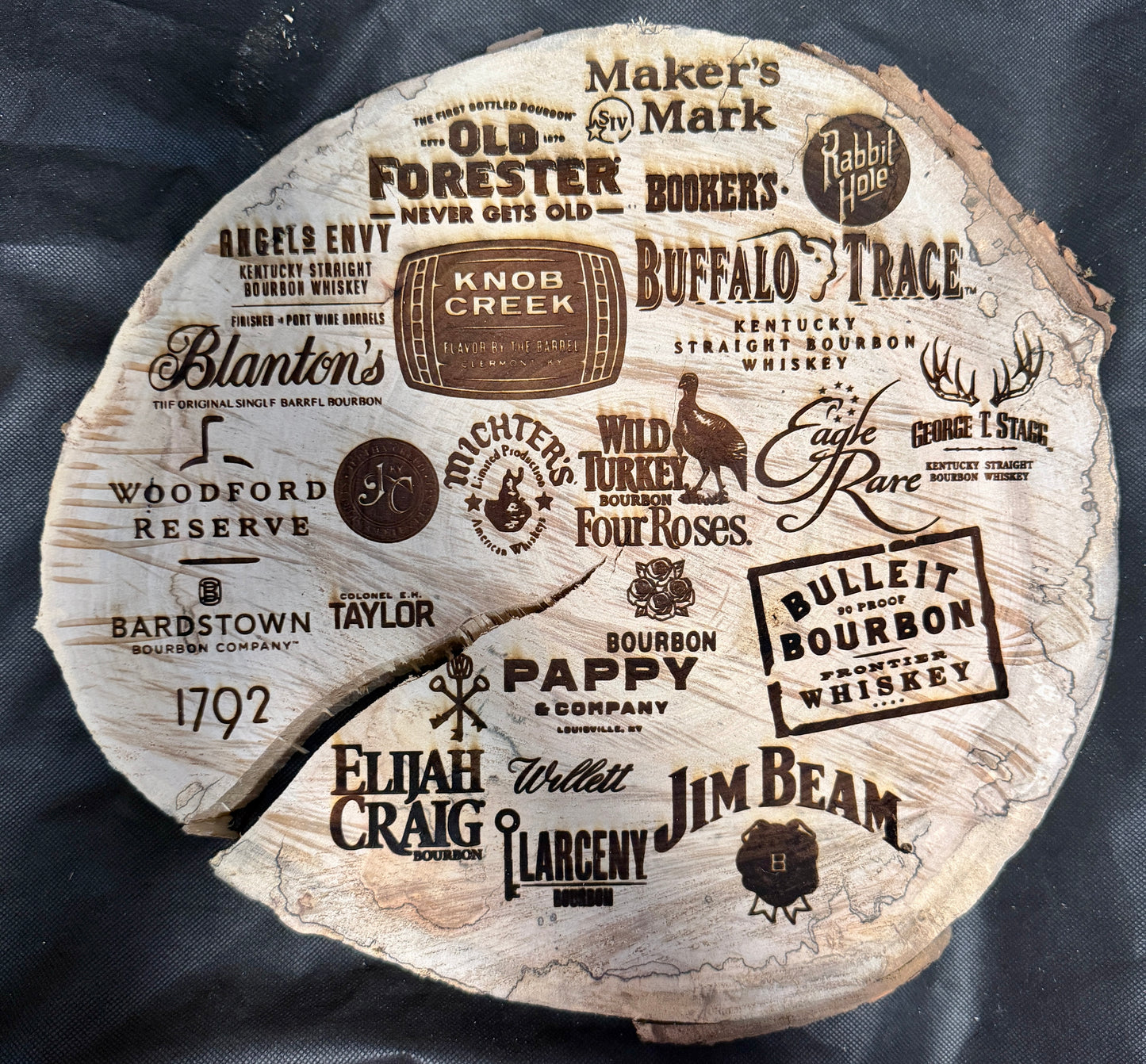 Bourbon Brand Plaque