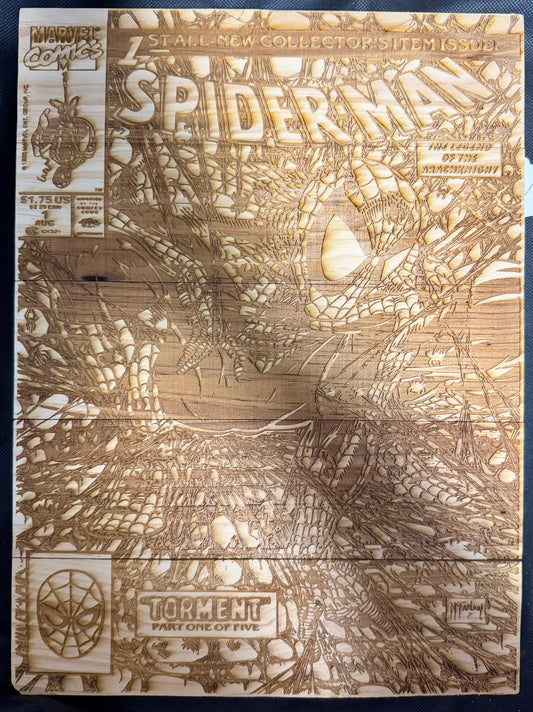 Spider-Man #1 McFarlane Comic Book Cover