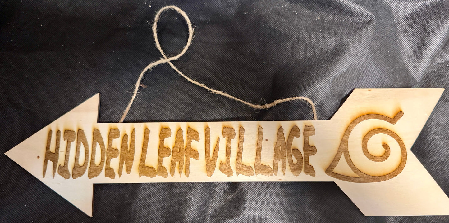 Fictional Place Signs
