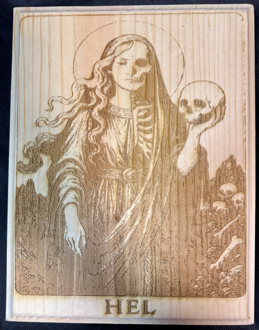 Hel Tarot Plaque