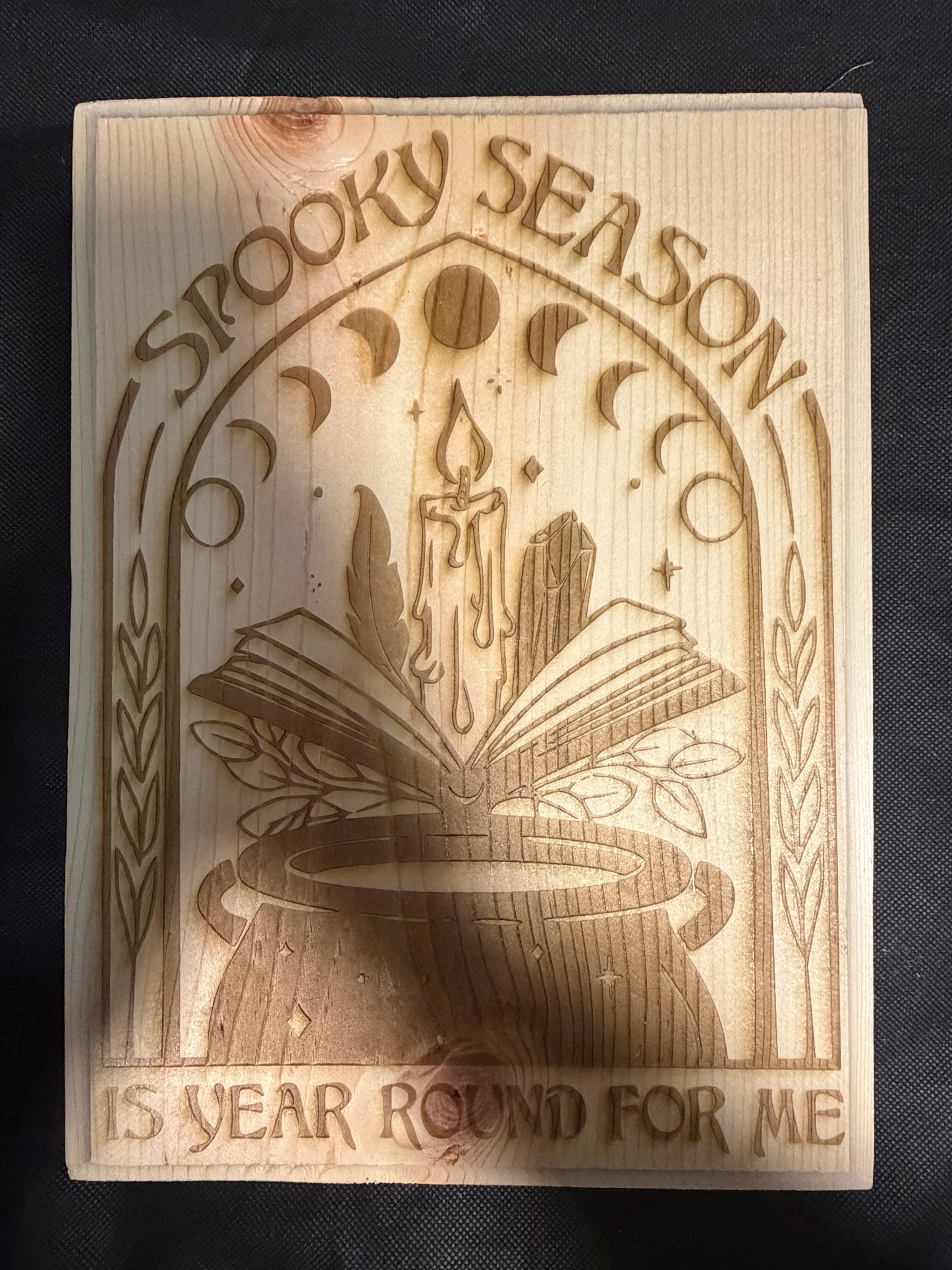 Spooky Season Is Year Round Plaque