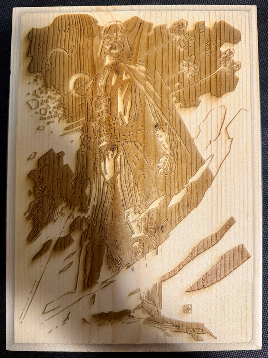 Darth Vader Menacing Plaque