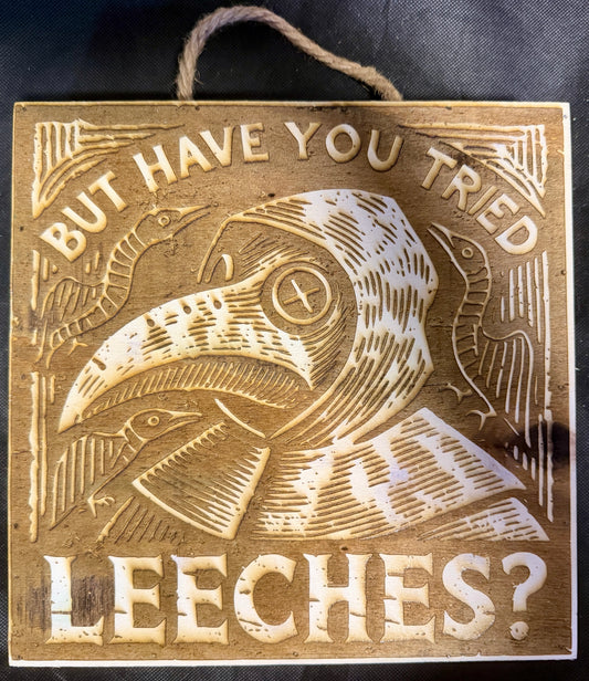 But Have You Tried Leeches Plaque