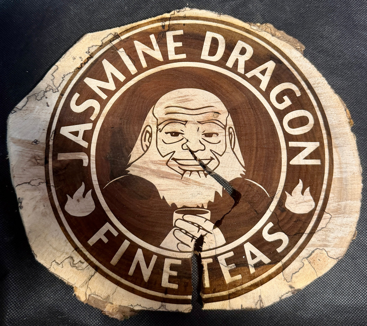 Jasmine Dragon Fine Teas Uncle Iroh Plaque