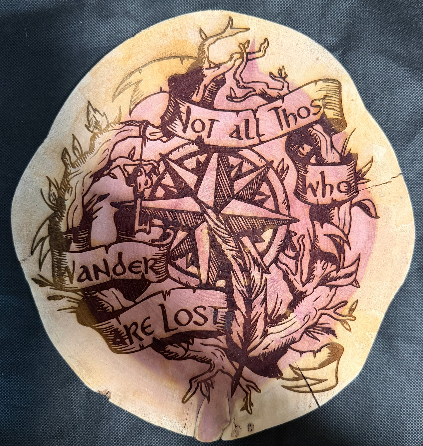 Not All Those Who Wander Plaque
