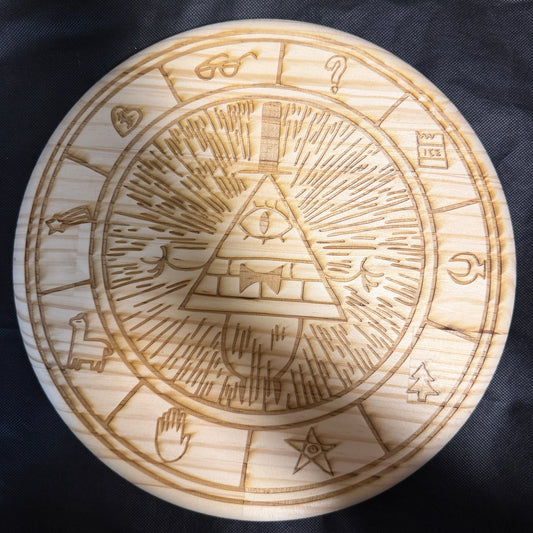 Gravity Falls Bill Cypher Icons Plaque