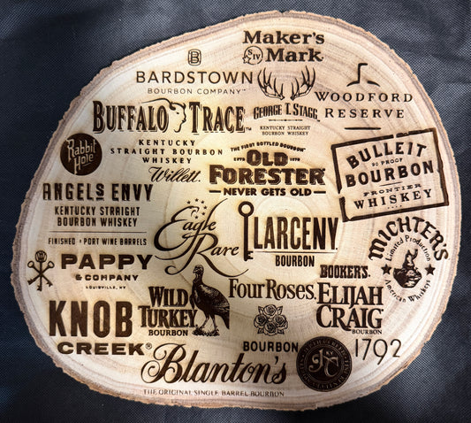 Bourbon Brand Plaque