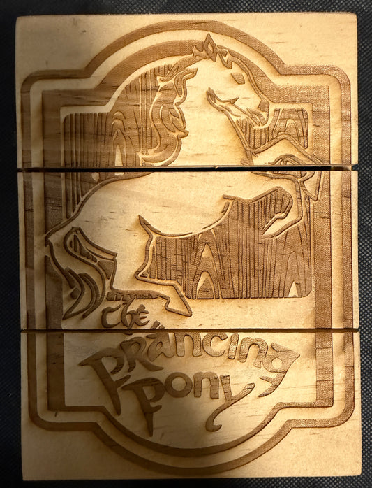 Prancing Pony LOTR Bar Sign