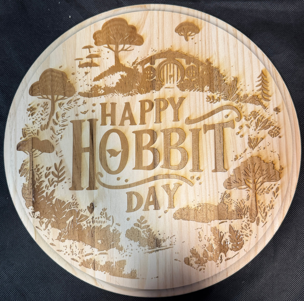 Happy Hobbit Day Plaque