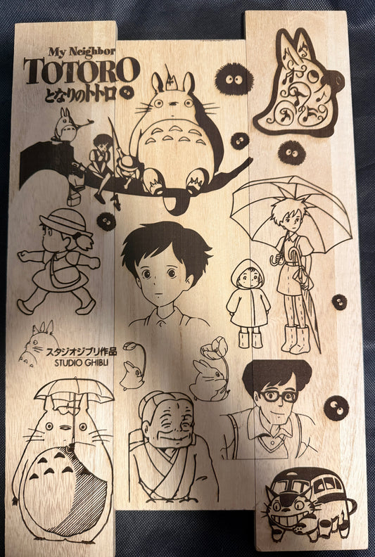 My Neighbor Totoro Collage Plaque