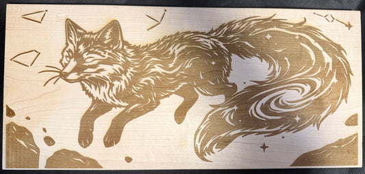 Cosmic Fox Plaque