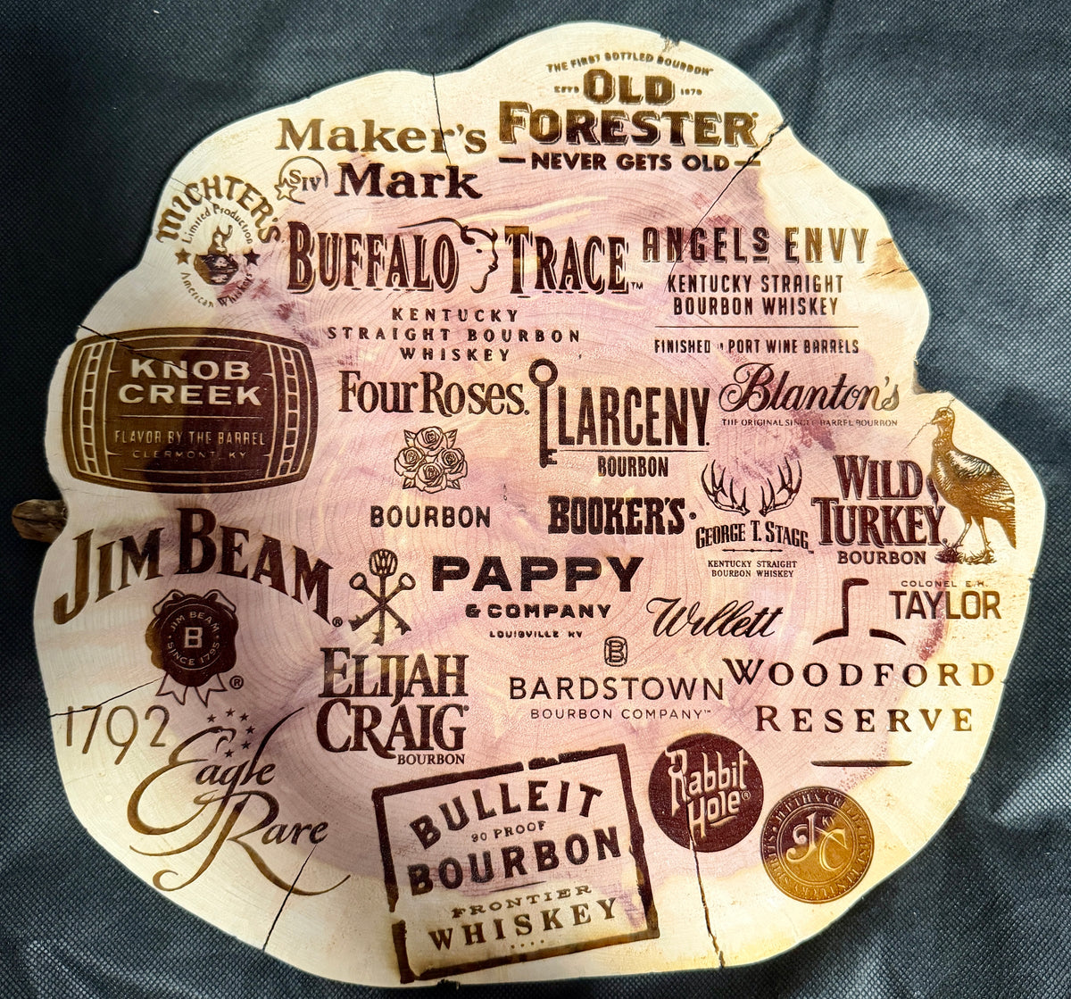 Bourbon Brand Plaque