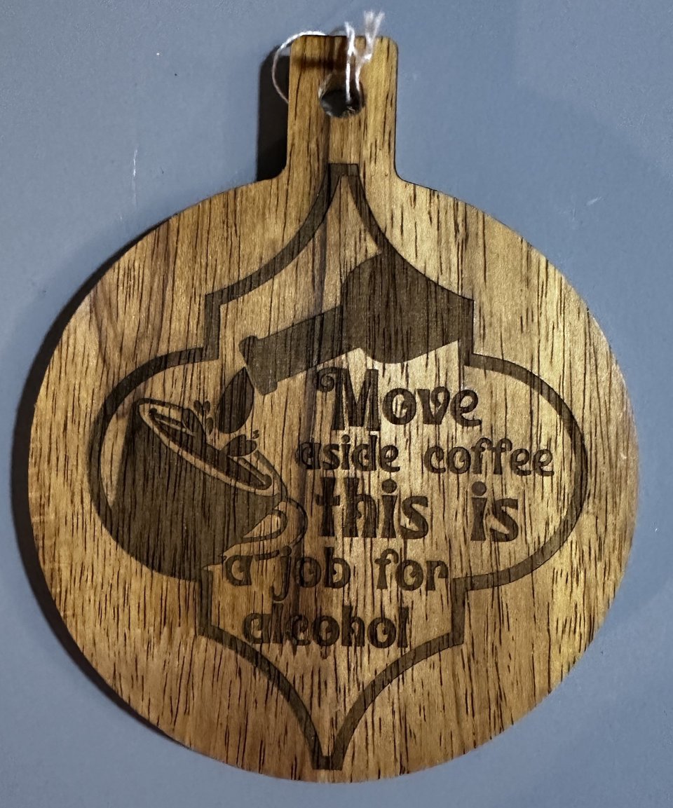 Move Aside Coffee Plaque